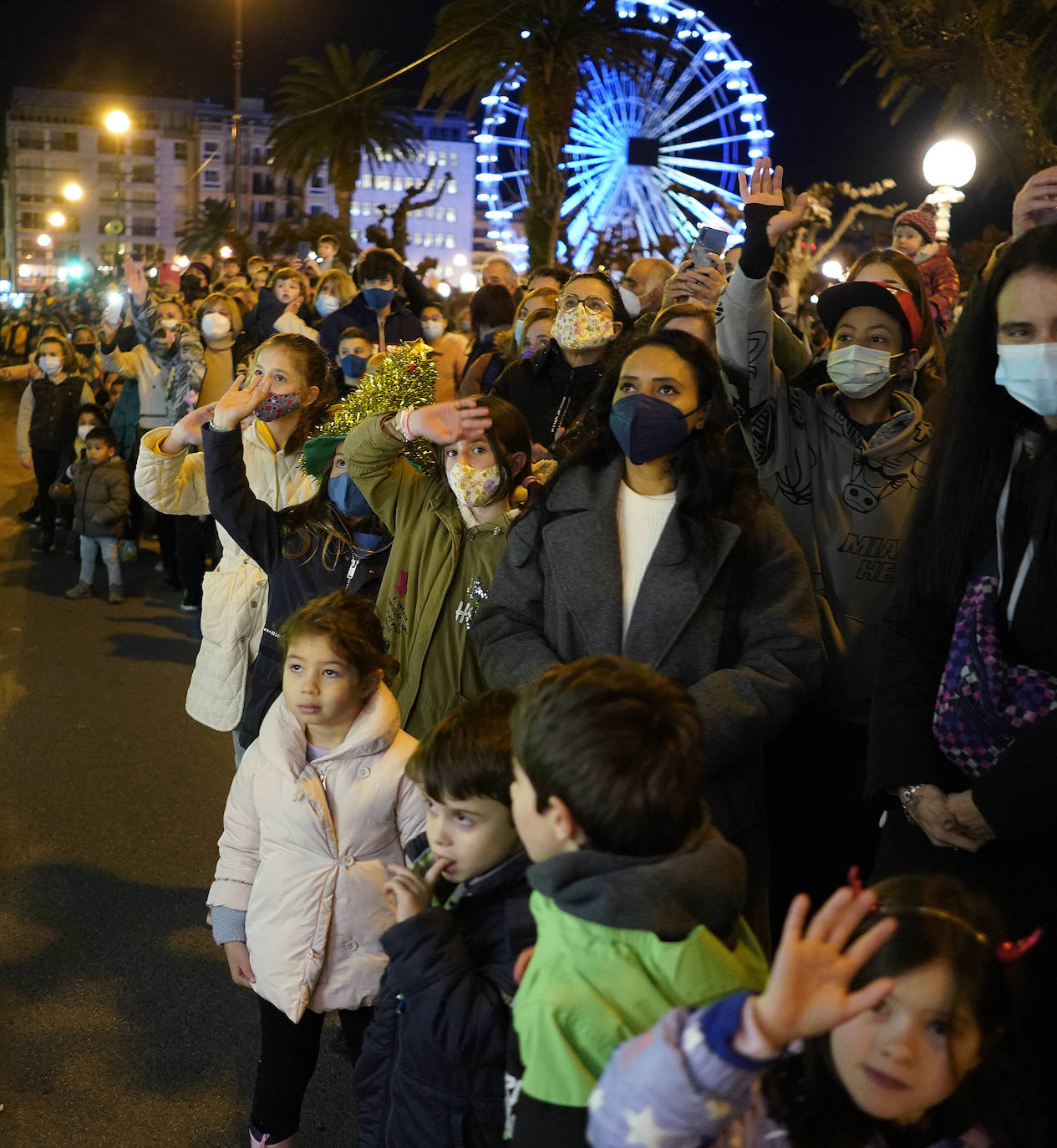 Fotos: El paso de los Reyes Magos por San Sebastián