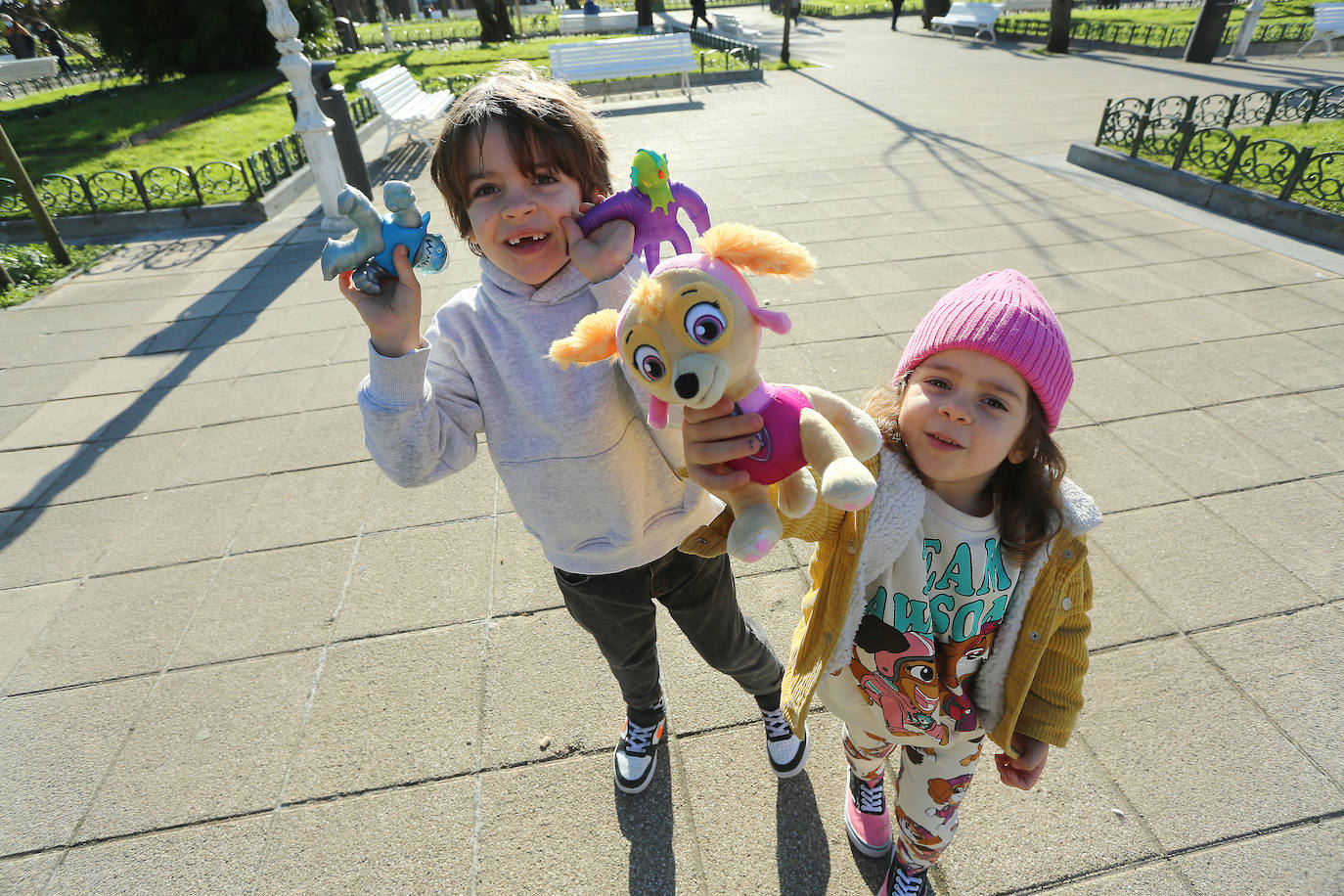 Fotos: La soleada mañana del día de reyes