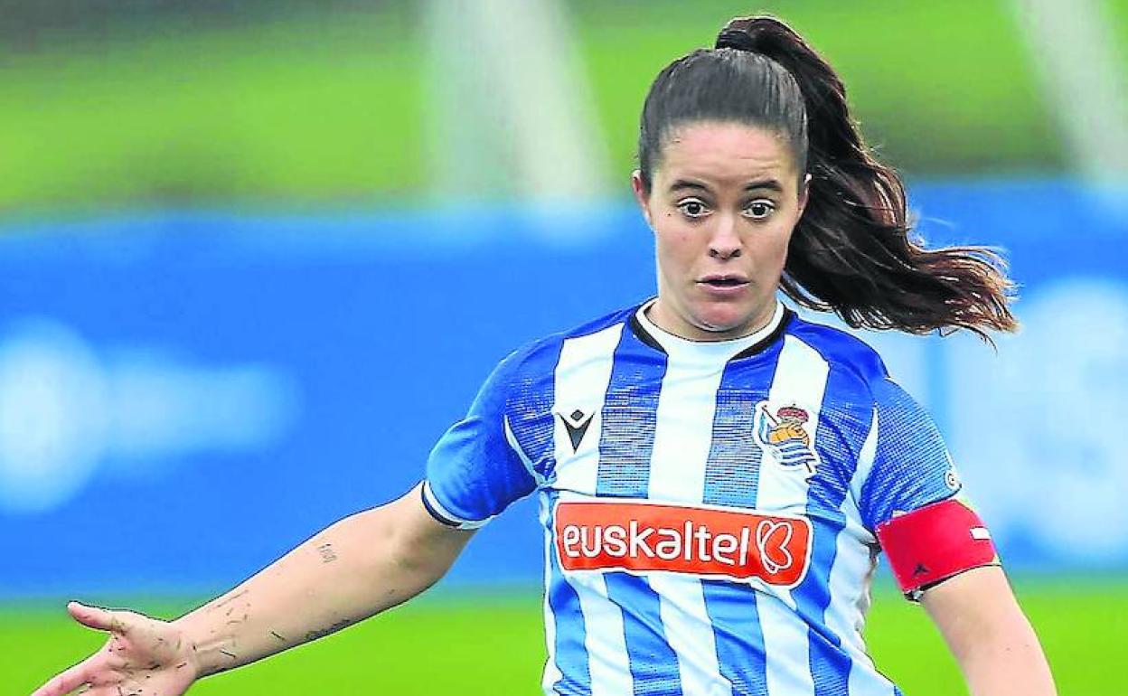 Nerea Eizagirre: «El mejor regalo sería ganar con toda nuestra gente»