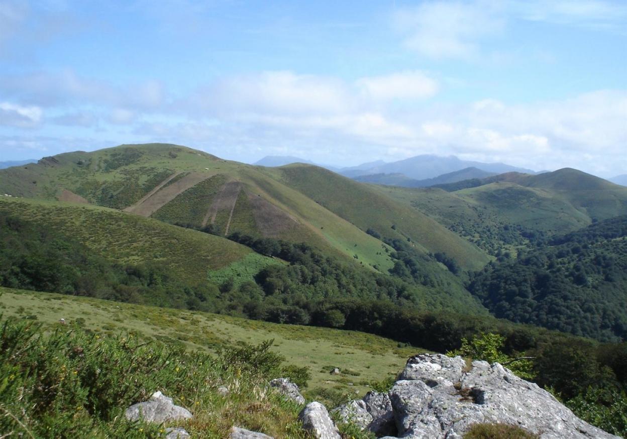Paraje de Erdiz, en el Valle de Baztan. 