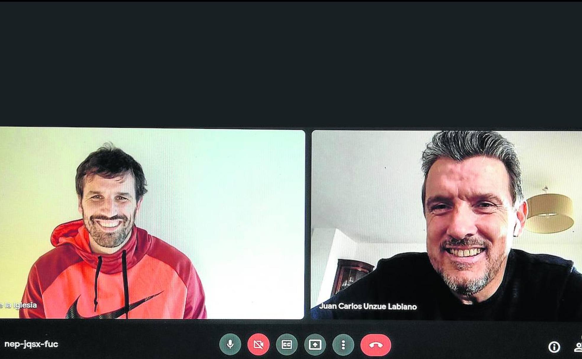 Diálogo entre Unzué y De la Iglesia: «Hay gente infeliz porque no tiene un móvil de mil euros. Pobres ellos»