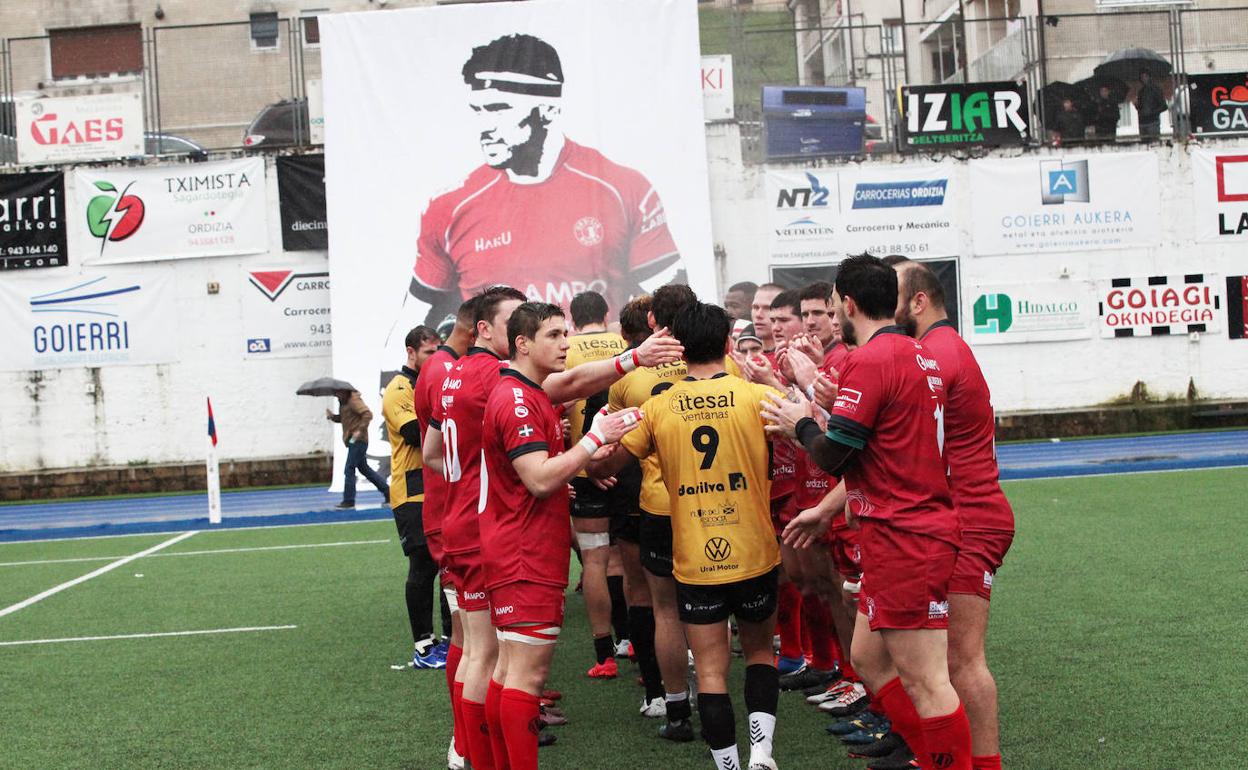 Rugby: Ampo Ordizia gana en el nombre de Kawa Leauma