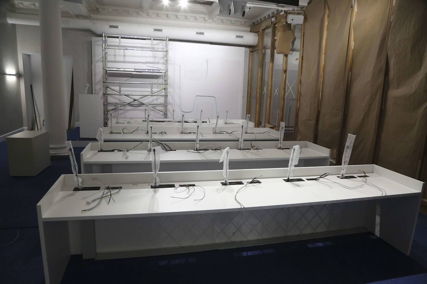 El ala oeste del consistorio donostiarra ha sido sometido a un proceso de renovación que ha permitido adaptar a las necesidades del siglo XXI un edificio del XIX