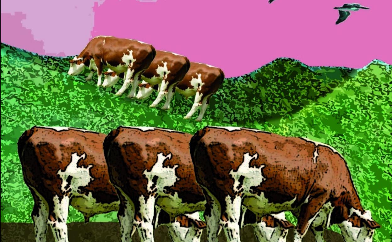 Un enemigo de la vaca