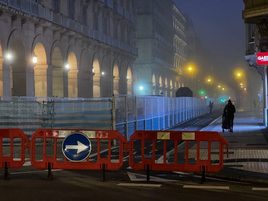 Fotos: Amanecer bajo la niebla