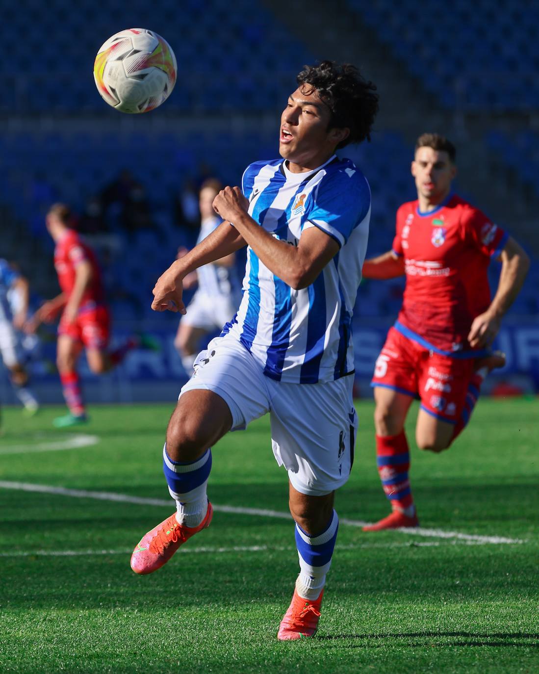 Fotos: Las imágenes del amistoso entre el Sanse y el Calahorra