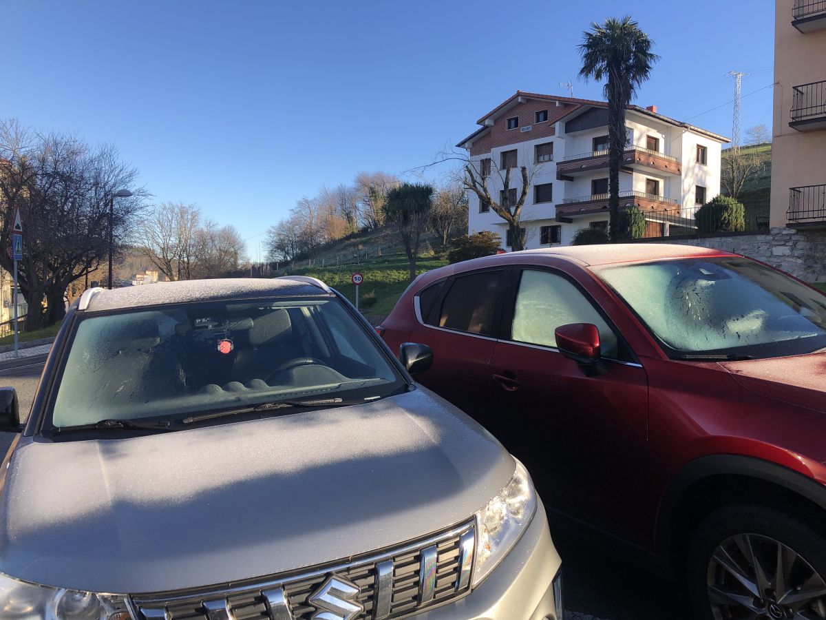 Municipios como Oñati, Arrasate, Aretxabaleta o Elgoibar han registrado esta madrugada temperaturas bajo cero