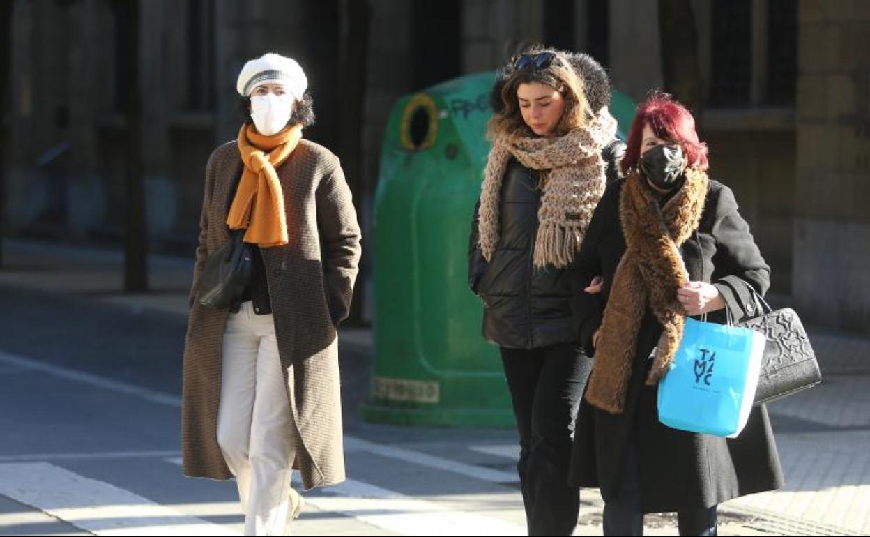 Ciudadanos por al calle. 