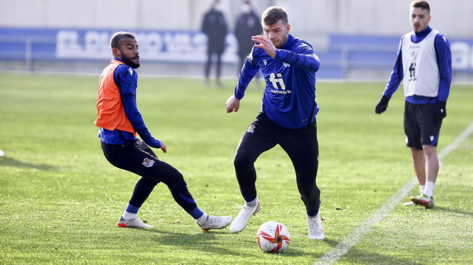 Fotos: Las imágenes del entrenamiento de la Real