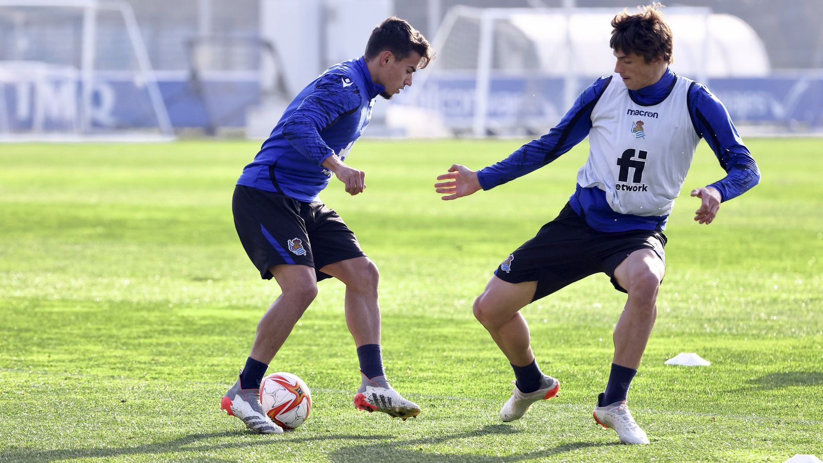 Fotos: Las imágenes del entrenamiento de la Real