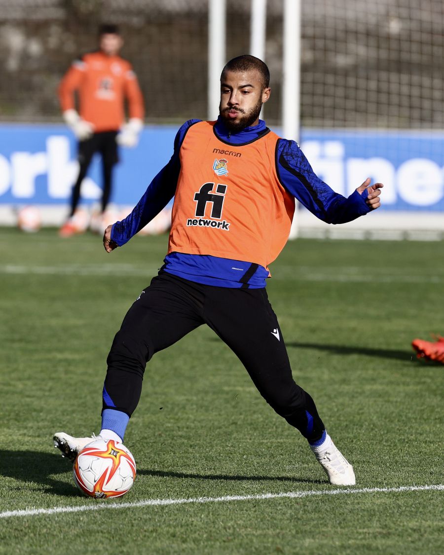 Fotos: Las imágenes del entrenamiento de la Real