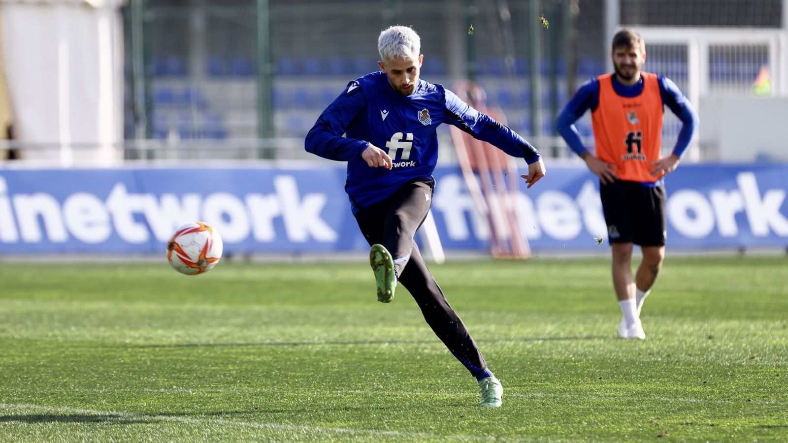 Fotos: Las imágenes del entrenamiento de la Real