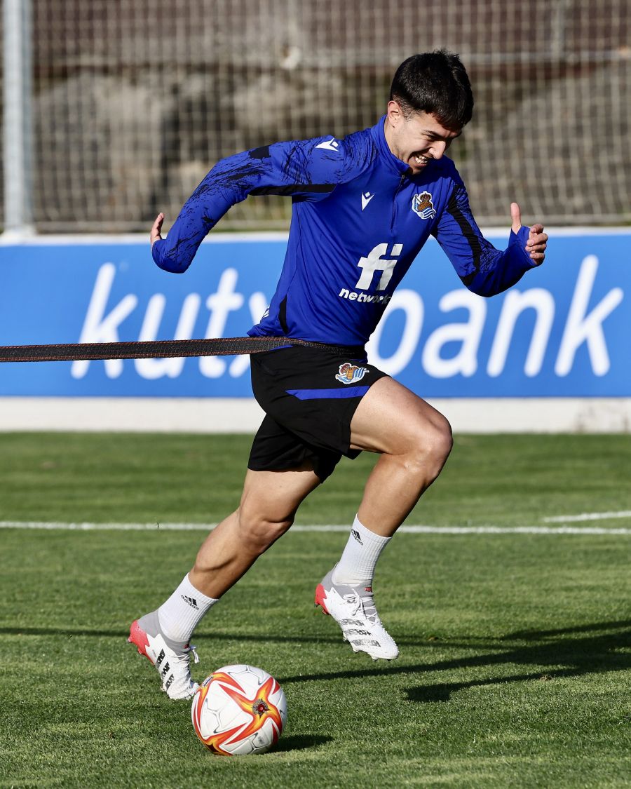 Fotos: Las imágenes del entrenamiento de la Real