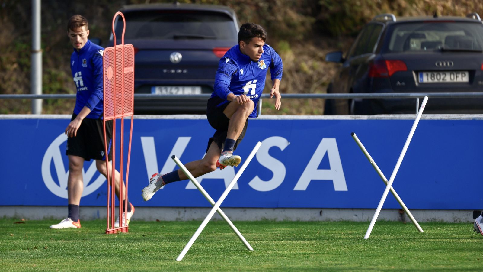 Fotos: Las imágenes del entrenamiento de la Real