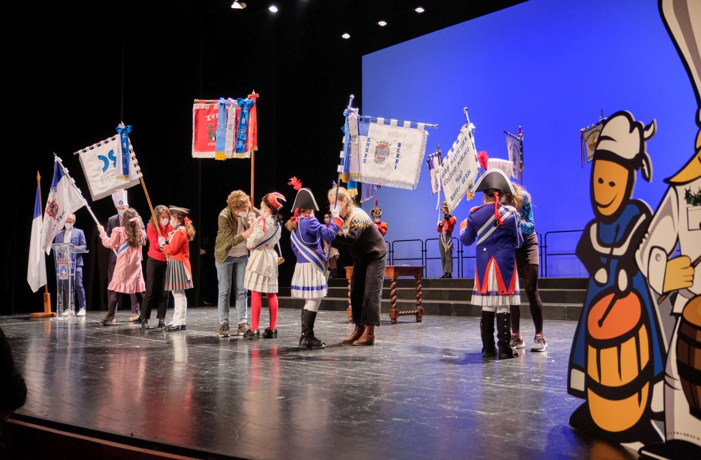 Fotos: Cargos de honor de la Tamborrada Infantil