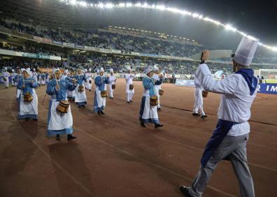 Imagen secundaria 1 - Real Sociedad-Atlético de Madrid: El Orfeón Donostiarra entonará la marcha de San Sebastián en el Reale Arena