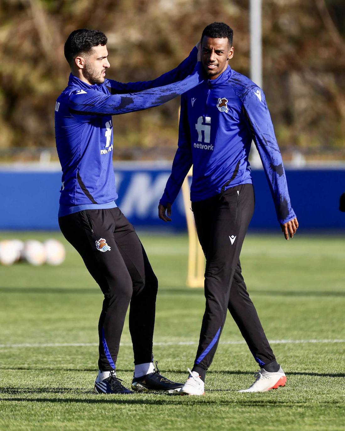Fotos: Imágenes del entrenamiento de este viernes de la Real Sociedad