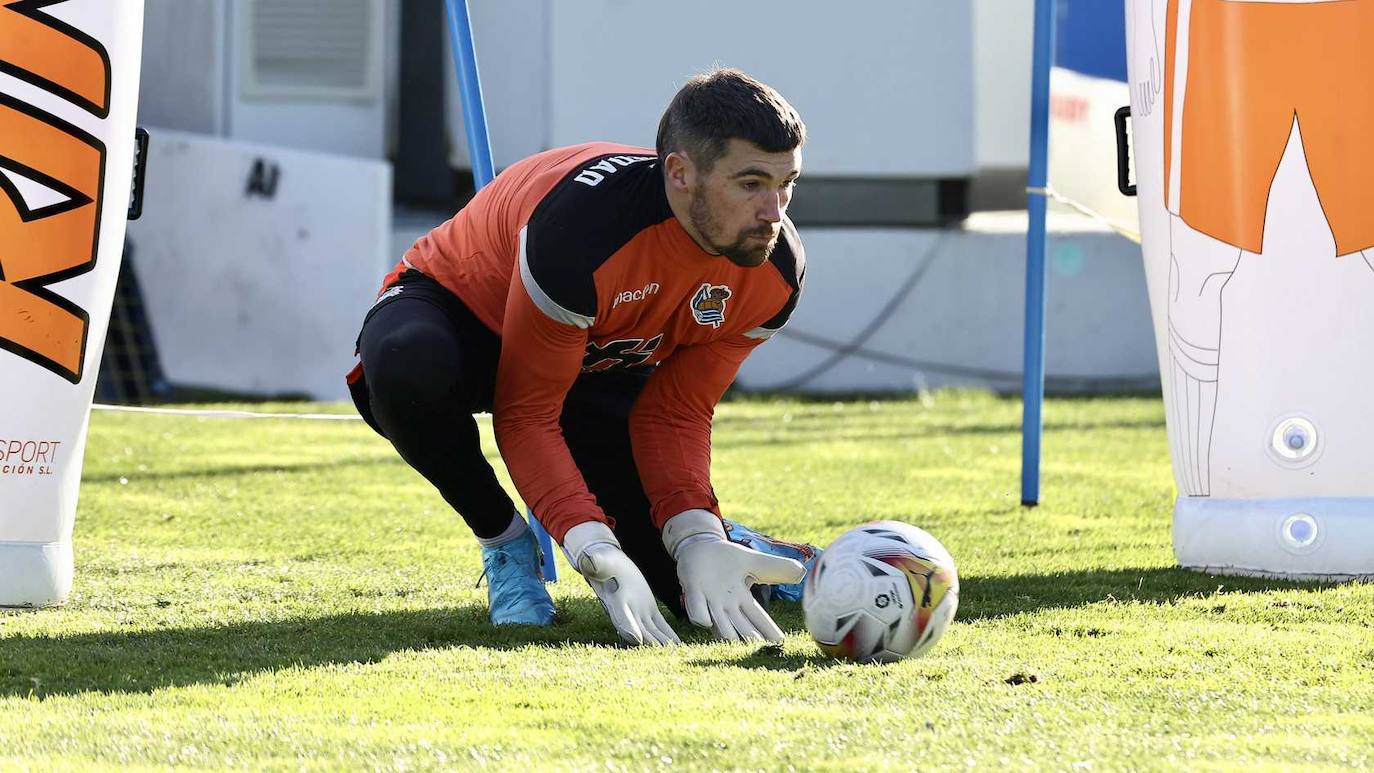 Fotos: Imágenes del entrenamiento de este viernes de la Real Sociedad