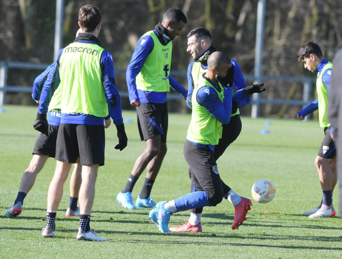 Fotos: Última sesión antes de recibir al Getafe