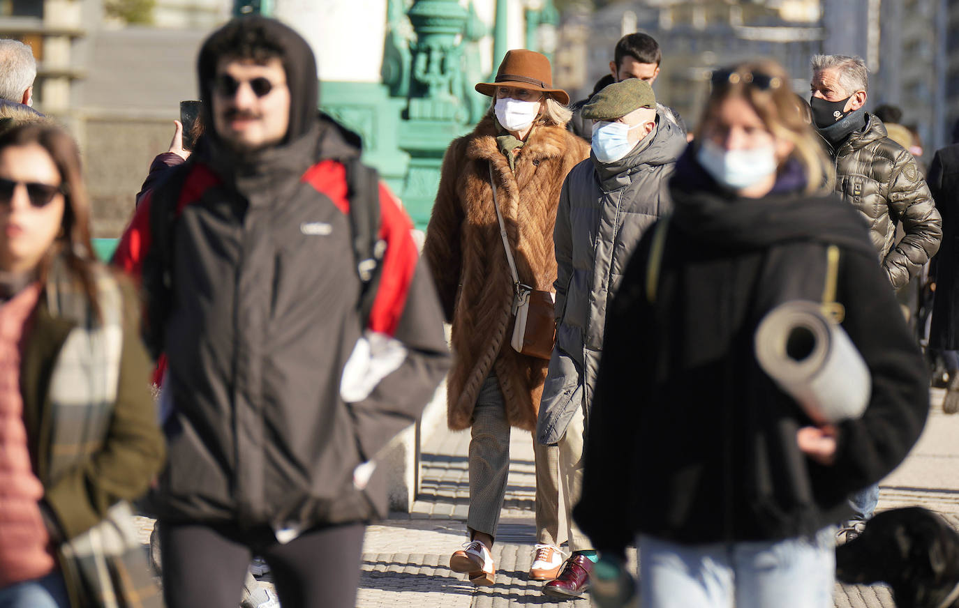 Fotos: Gipuzkoa se congela con temperaturas bajo cero