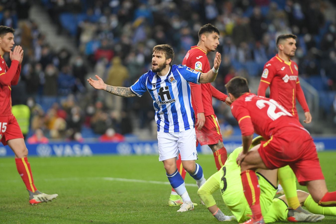 Fotos: Las mejores imágenes del Real Sociedad-Getafe
