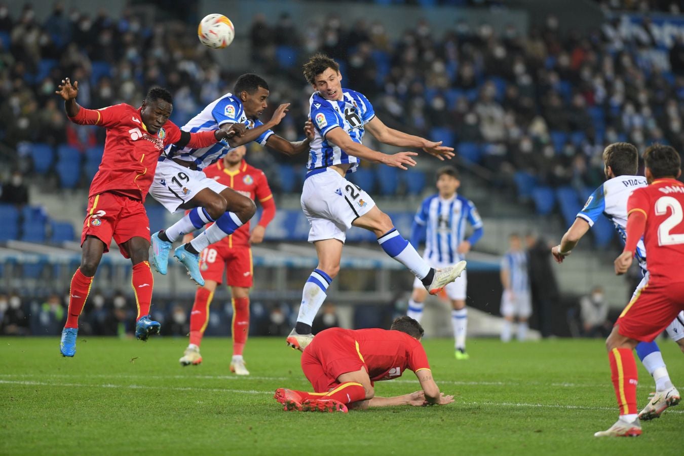 Fotos: Las mejores imágenes del Real Sociedad-Getafe