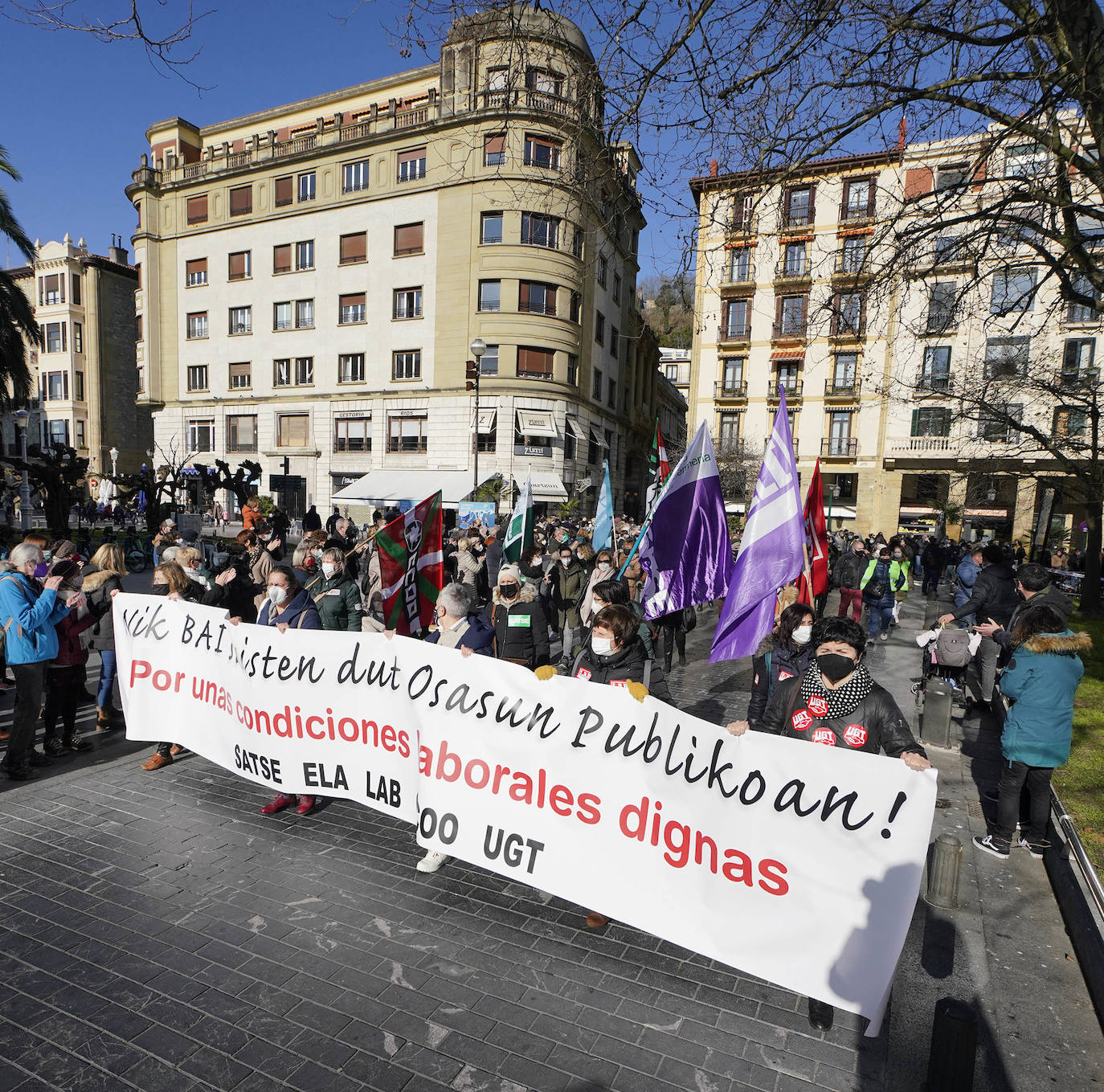Fotos: «Estamos más que al límite»