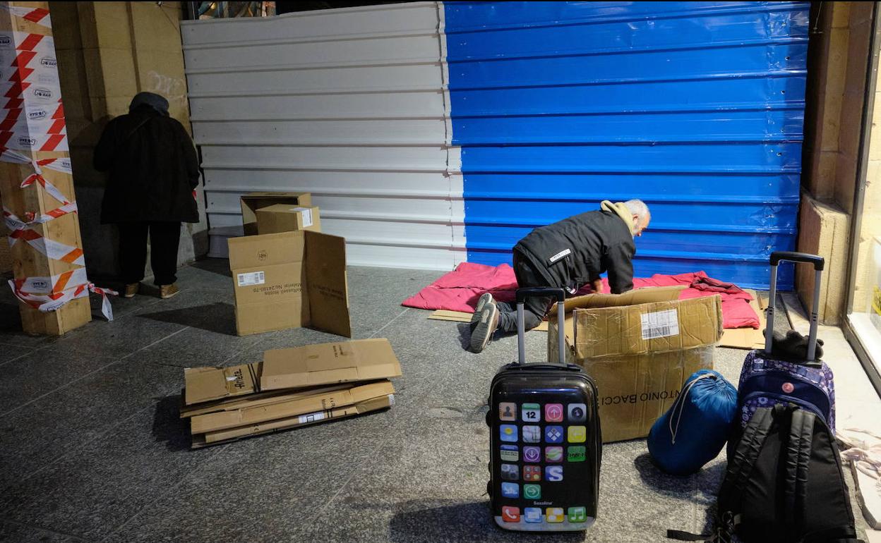 San Sebastián: Eneko Goia reclama al resto de municipios que creen más plazas para atender a personas sin hogar