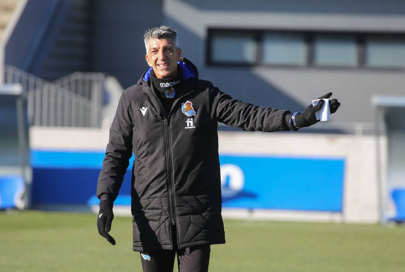 Fotos: La Real, sin Merino, Oyarzabal y Silva hoy en Zubieta