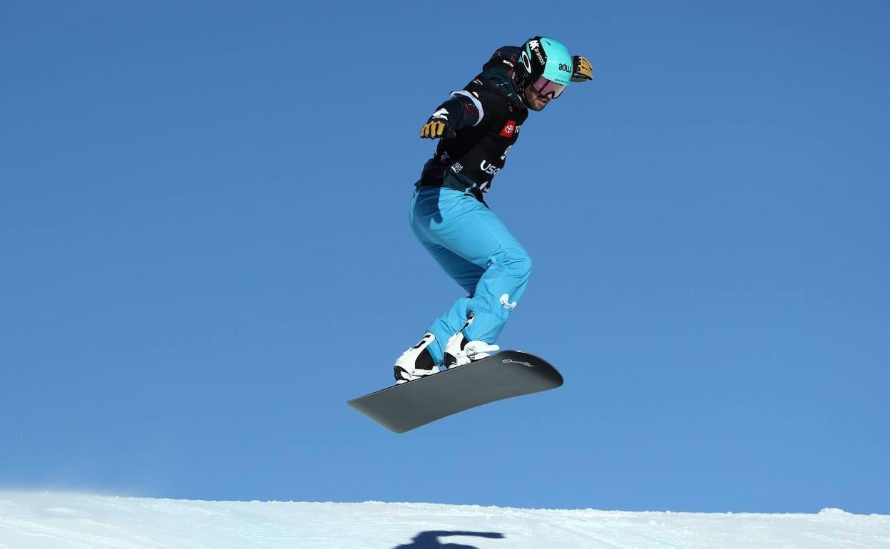 Lucas Eguibar, durante una prueba de la Copa del Mundo.