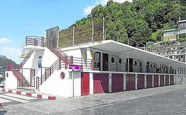 El edificio, antes de la última intervención 