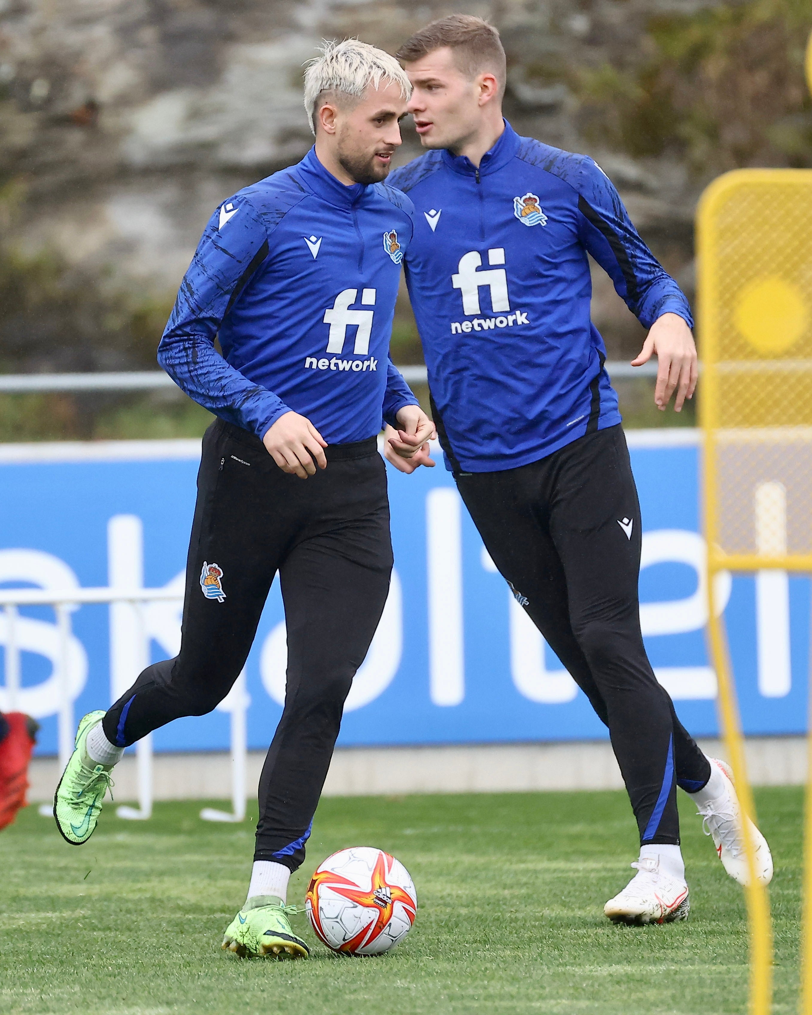 Fotos: Las mejores imágenes del entrenamiento de la Real Sociedad