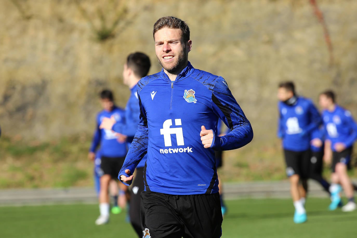 Fotos: Las mejores imágenes del entrenamiento de la Real Sociedad