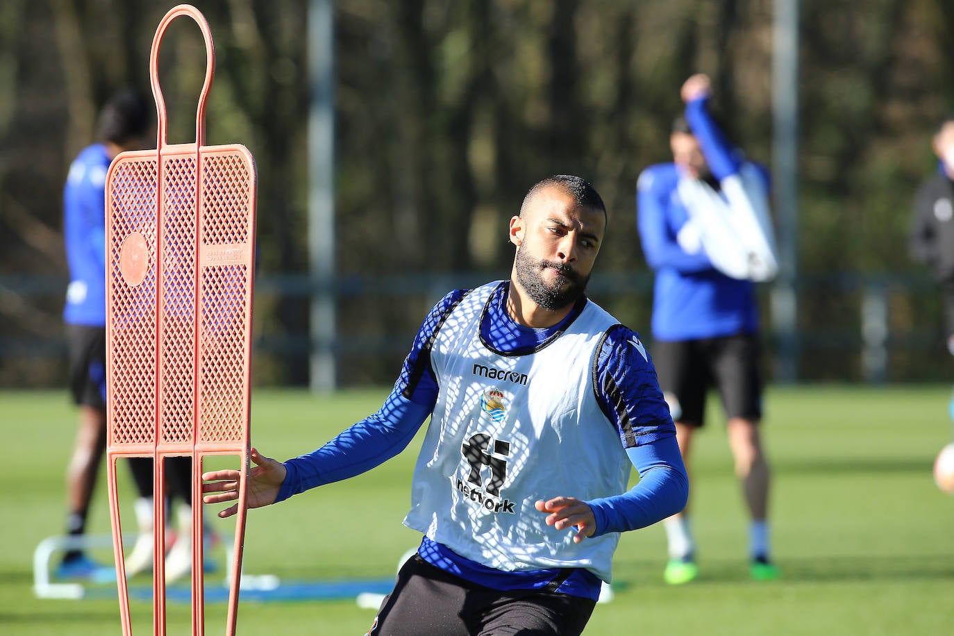 Fotos: Las mejores imágenes del entrenamiento de la Real Sociedad