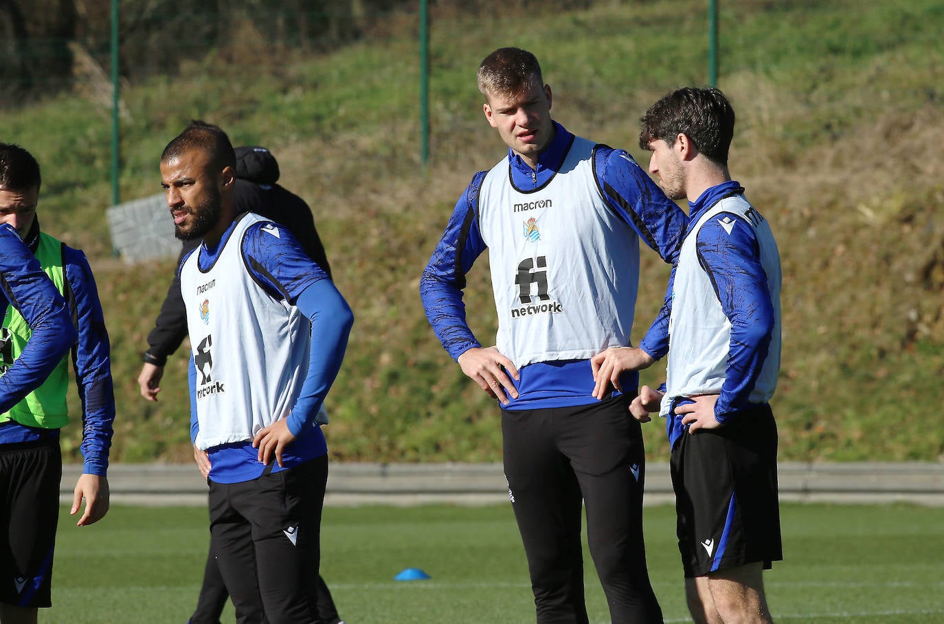 Fotos: Las mejores imágenes del entrenamiento de la Real Sociedad