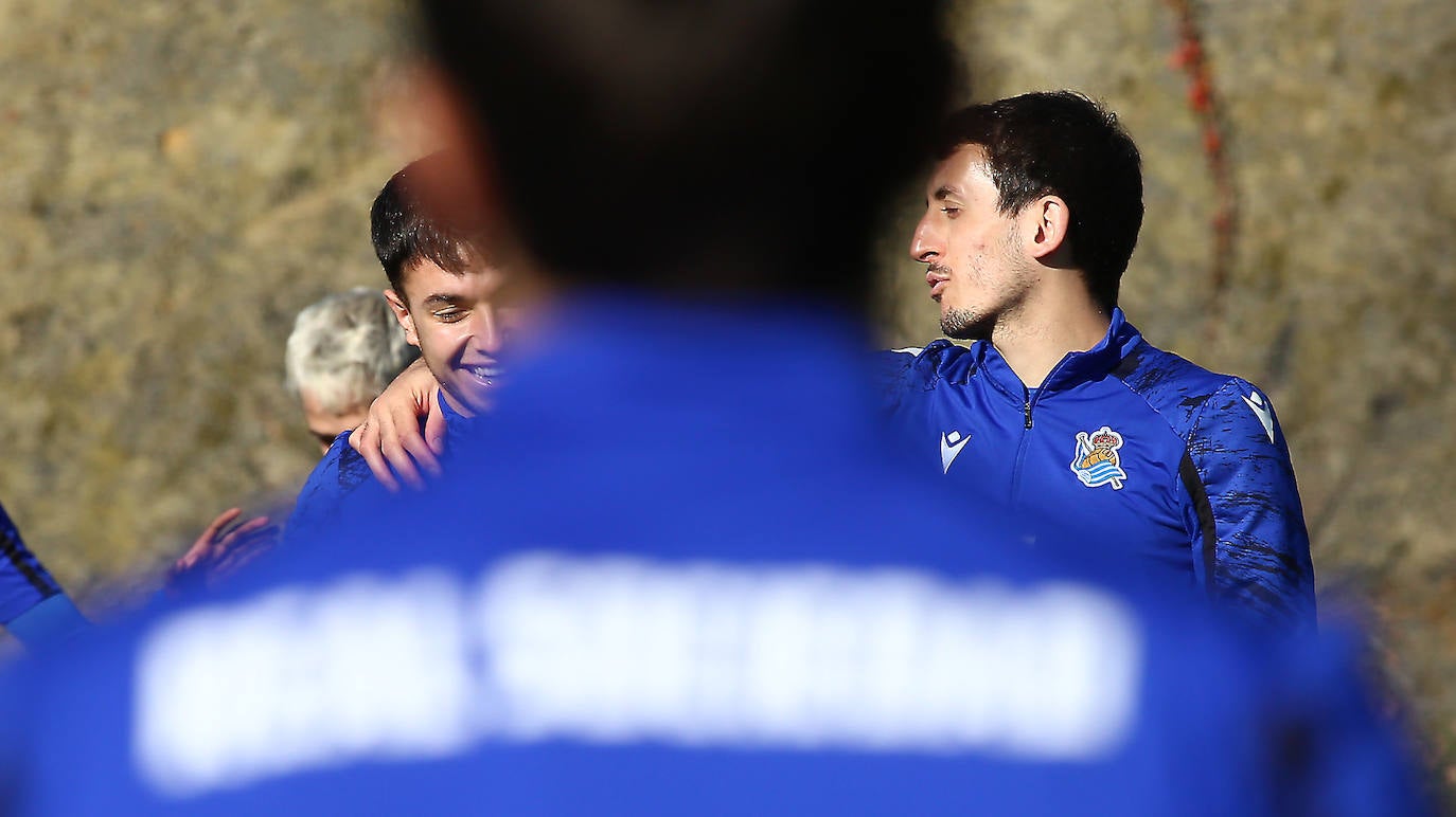 Fotos: Las mejores imágenes del entrenamiento de la Real Sociedad