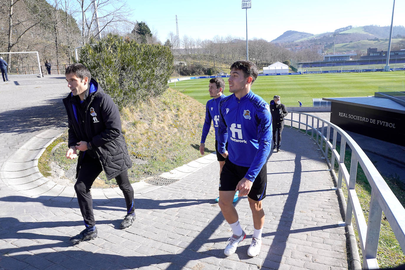Fotos: Las mejores imágenes del entrenamiento de la Real Sociedad