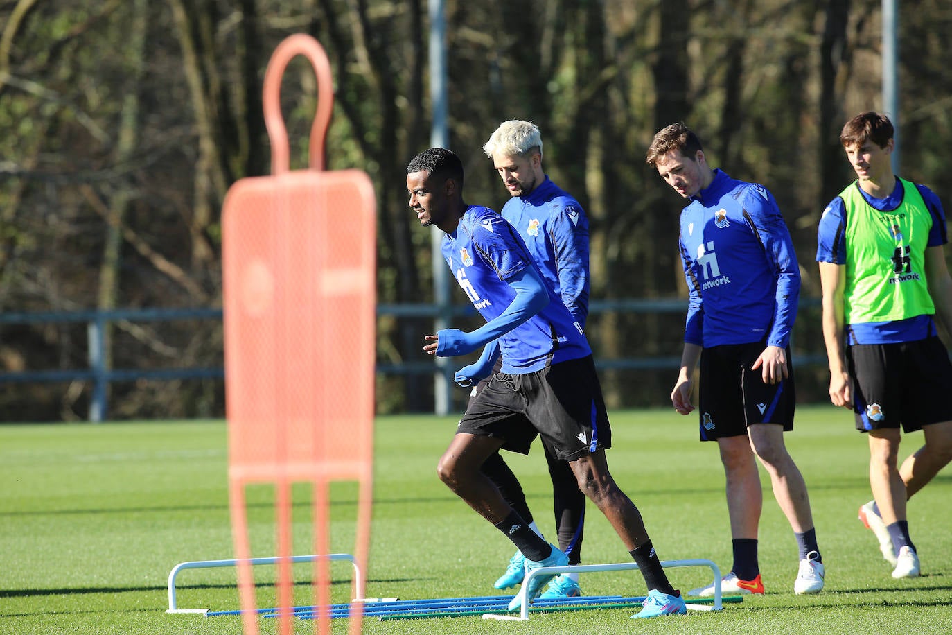 Fotos: Las mejores imágenes del entrenamiento de la Real Sociedad