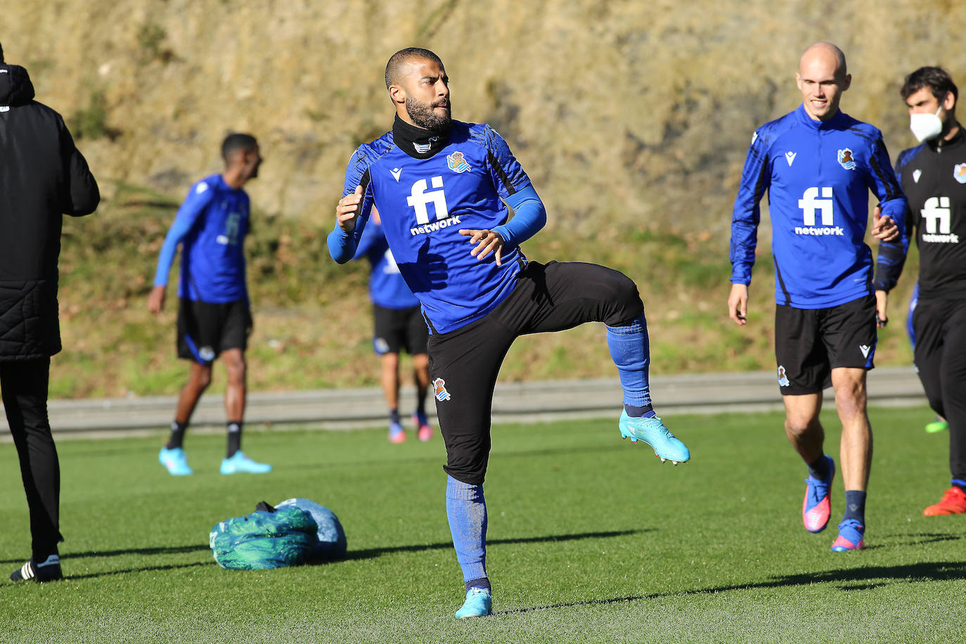 Fotos: Las mejores imágenes del entrenamiento de la Real Sociedad