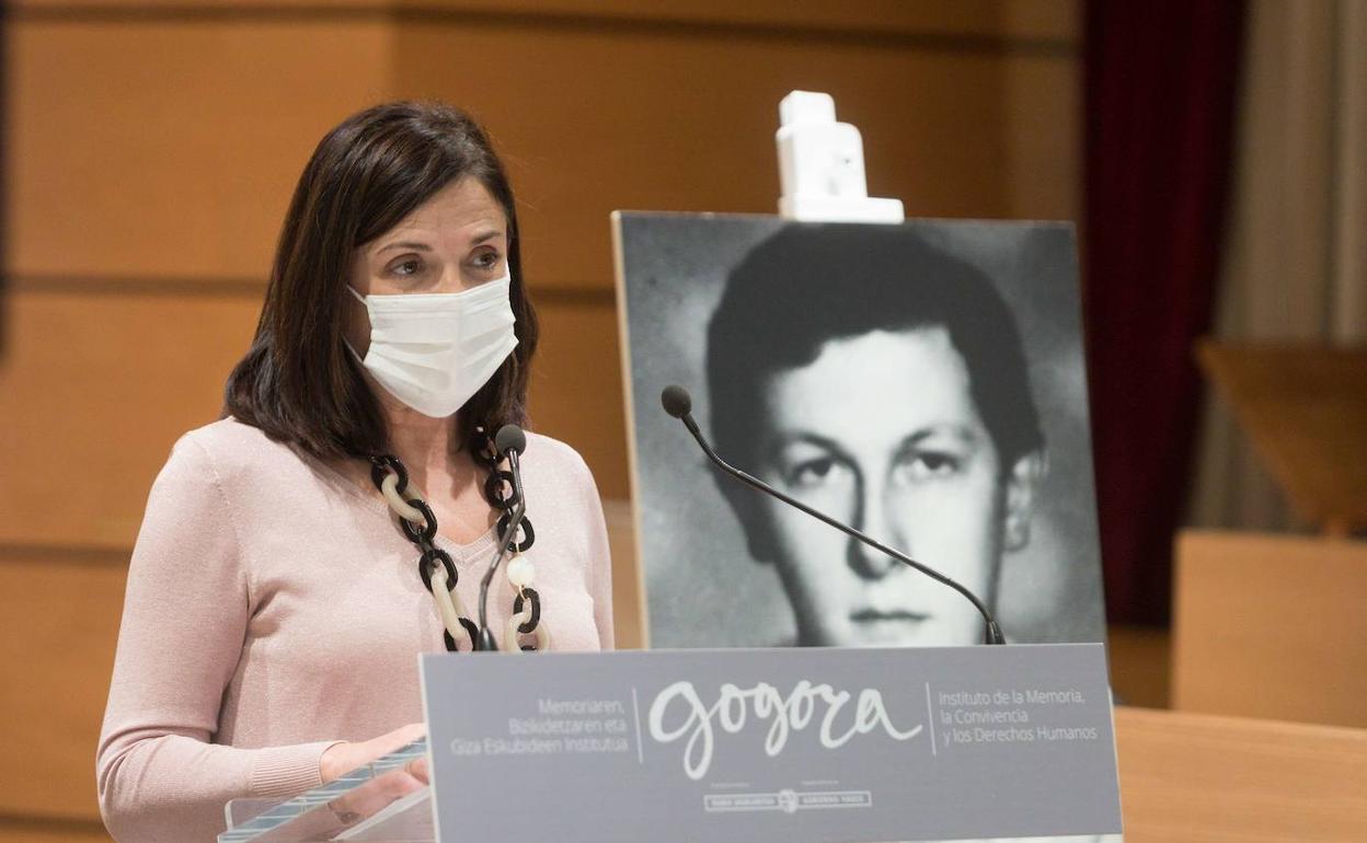 Beatriz Artolazabal, consejera de Igualdad, Justicia y Políticas Sociales