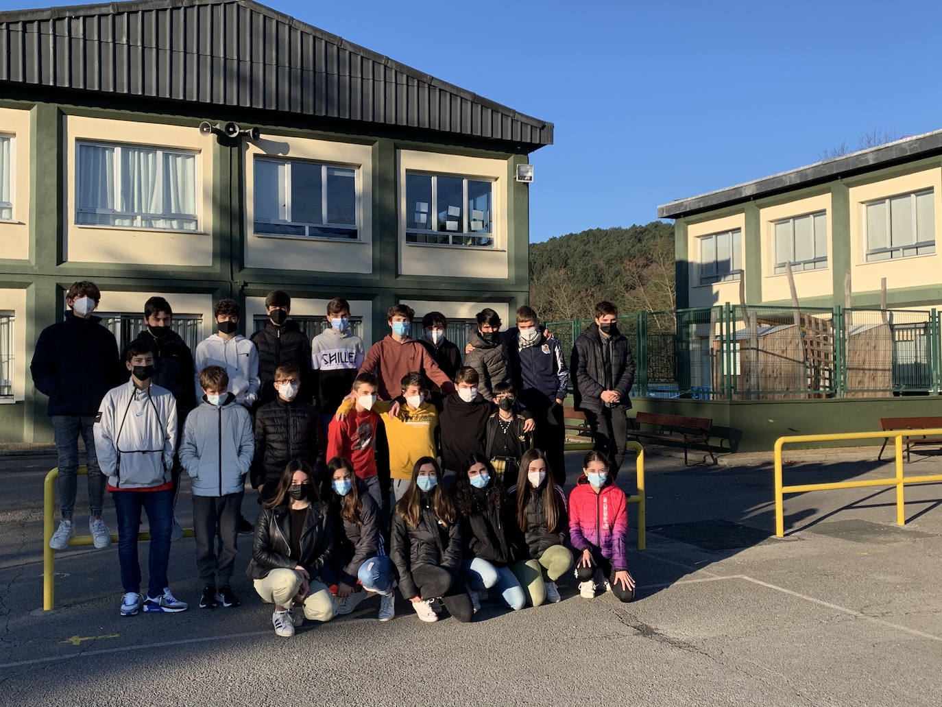 Los alumnos de 3º de la ESO.