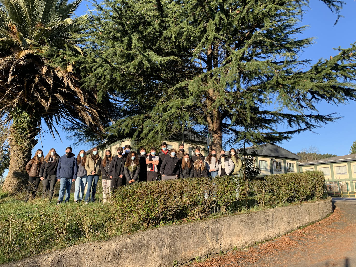 Los alumnos de 4º de la ESO.