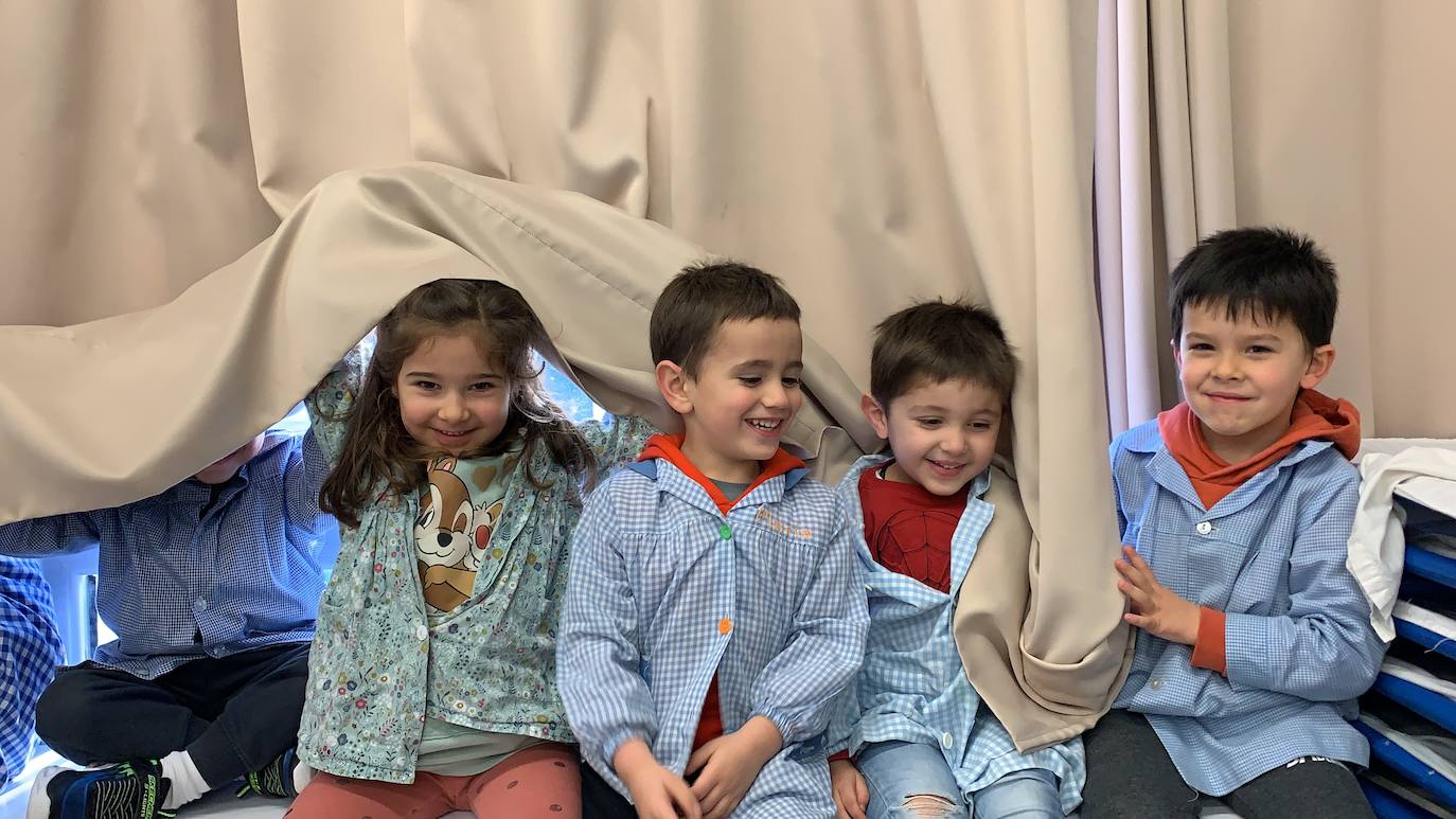 Los peques de Educación Infantil.