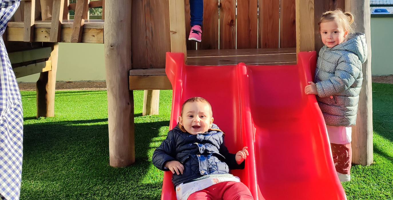 Los peques de Educación Infantil.
