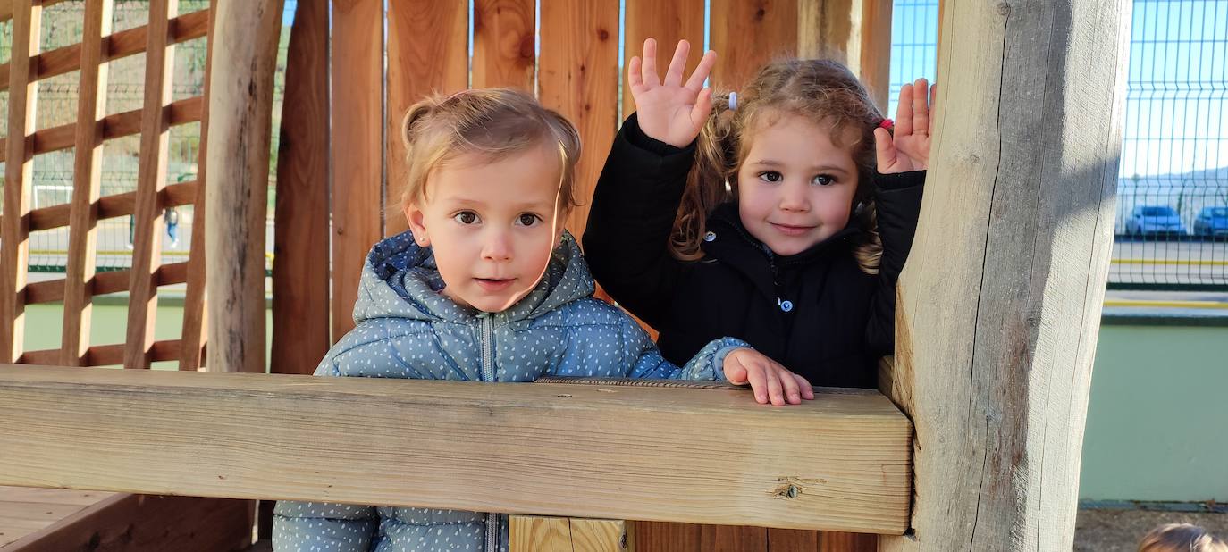 Los peques de Educación Infantil.