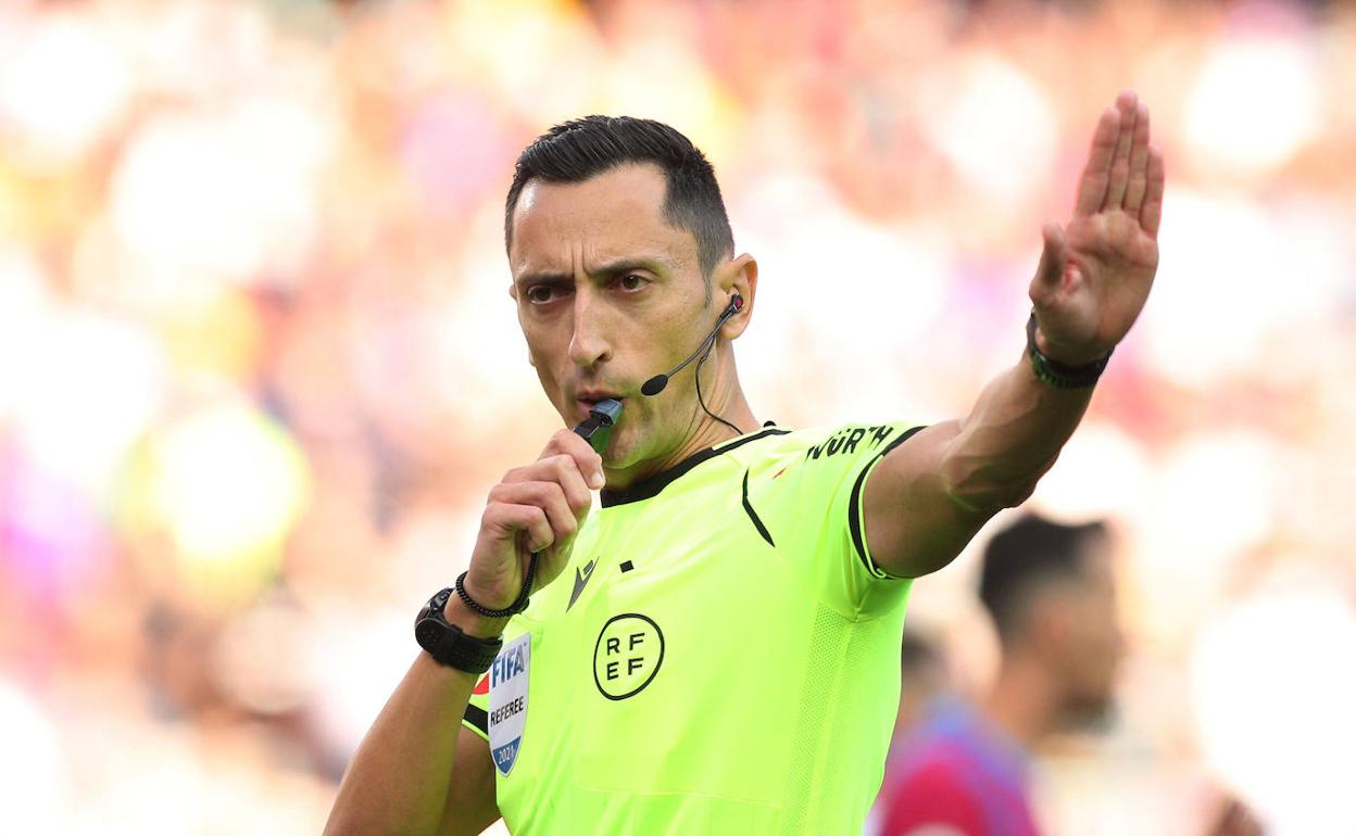 Jose María Sánchez Martínez, árbitro del Valencia-Real Sociedad de este fin de semana