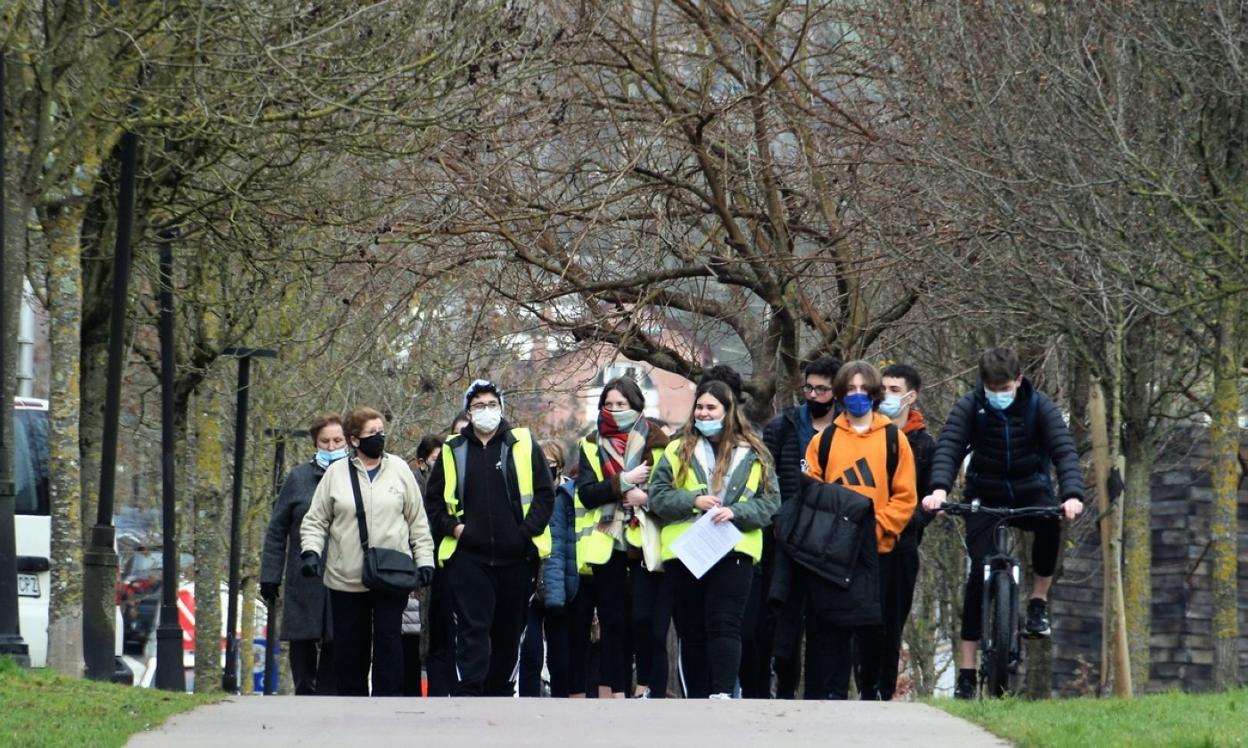 Ayer se llevó a cabo el tercero de los paseos saludables de la iniciativa Pasira. 