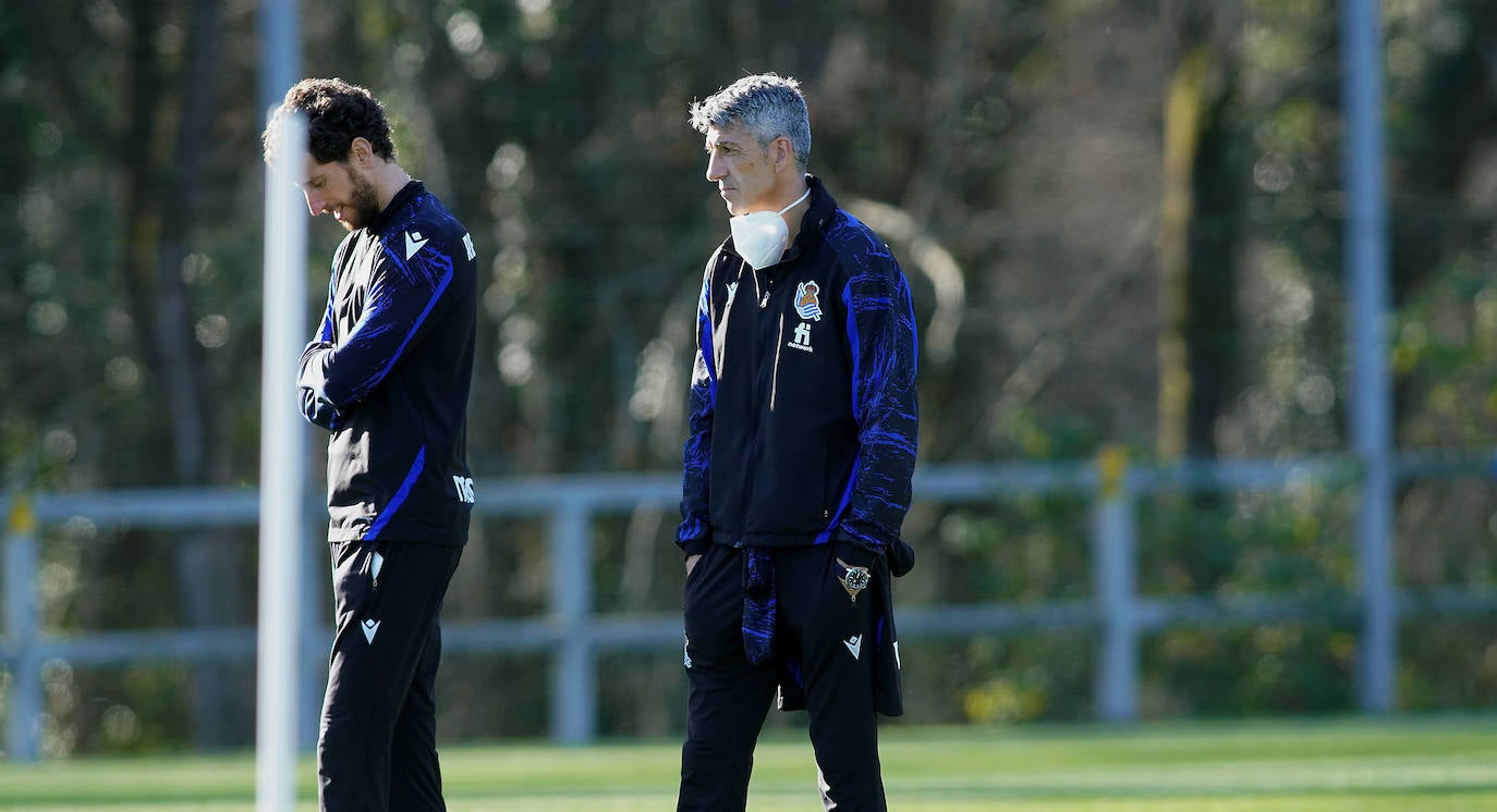 Fotos: Las imágenes del entrenamiento de la Real Sociedad