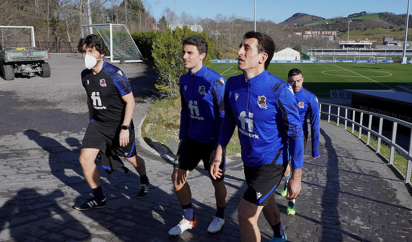 Fotos: Las imágenes del entrenamiento de la Real Sociedad
