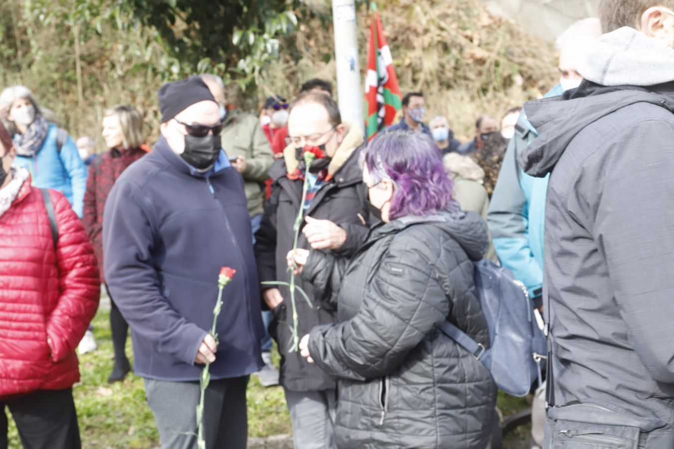 Fotos: Marcha de Ermua a Zaldibar en el segundo aniversario de la tragedia del vertedero